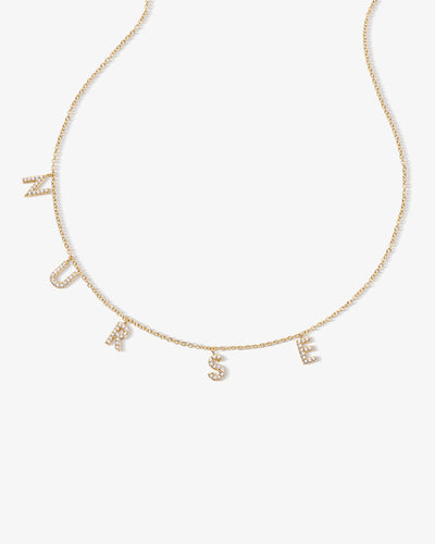 Nurse Pavé Necklace
